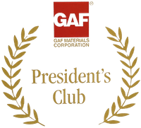 GAF Materials Corporation Presidents Club Member