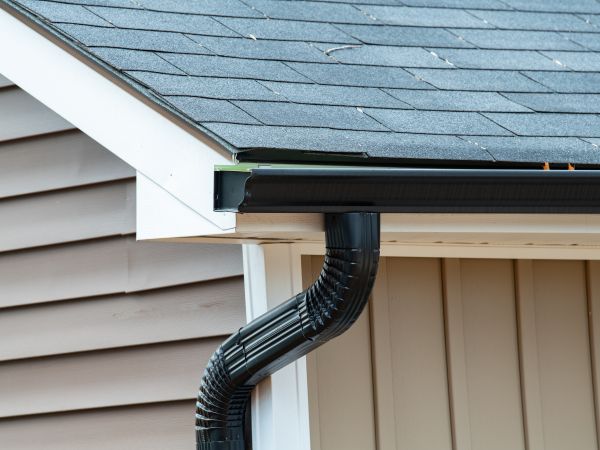 Completed Gutter Installation By Her Roofing In Belmont Portland Or