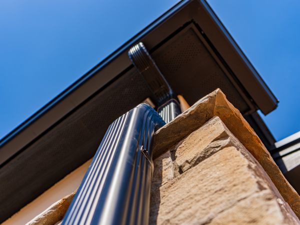 Gutter Installation Completed By Her Roofing In Laurelhurst Portland Or