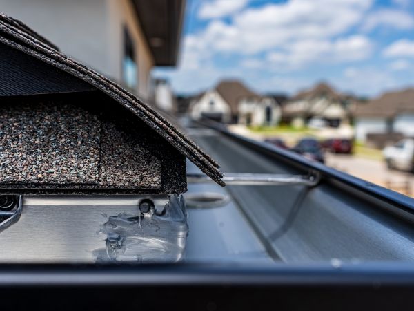 Completed Gutter Installation By Her Roofing In Buckman Portland Or