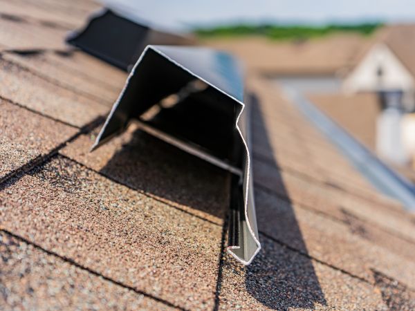 Completed Gutter Installation In Kenton Portland Or By Her Roofing