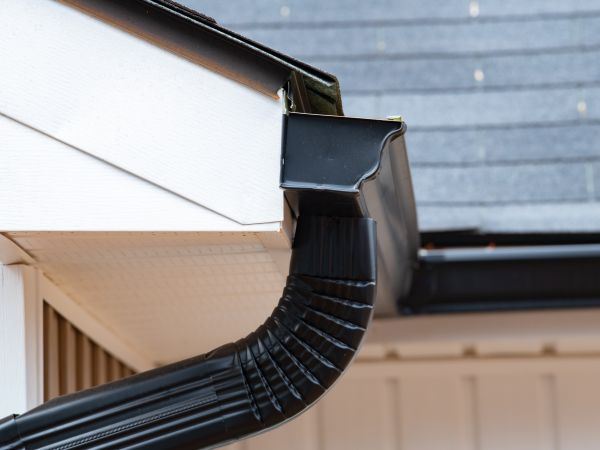 Completed Gutter Installation In Portland Or By Her Roofing