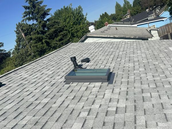 Completed Skylight Replacement By Her Roofing In Gateway Portland Or