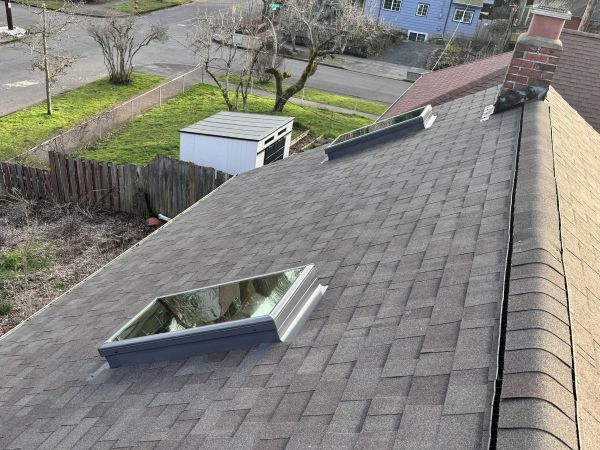 Completed Skylight Replacement In Laurelhurst Portland Or By Her Roofing