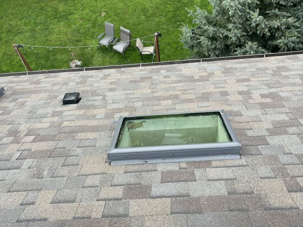 Completed Skylight Replacement By Her Roofing In The Pearl District Portland Or